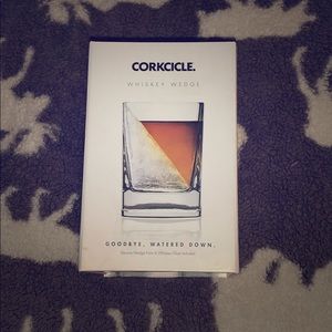 Corkcicle Whiskey Wedge With Silicone Wedge Form
